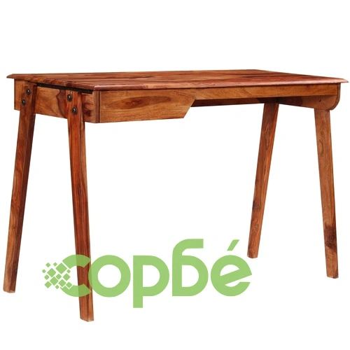 Писалище, 118x50x76 cм, акациево дърво масив ➤ топ цена ➤ sorbe.bg