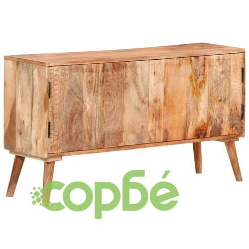 Сайдборд, мангово дърво масив, 110x30x60 см ➤ топ цена ➤ sorbe.bg