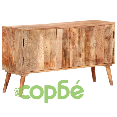 Сайдборд, мангово дърво масив, 110x30x60 см ➤ топ цена ➤ sorbe.bg