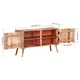 Сайдборд, мангово дърво масив, 110x30x60 см