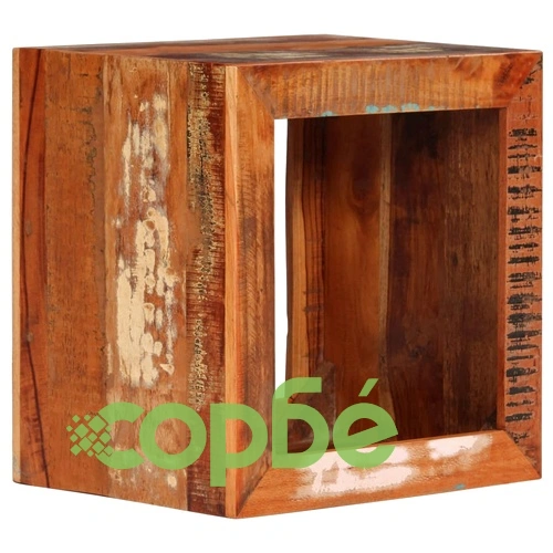 Табуретка, 40x30x40 см, регенерирано дърво масив ➤ топ цена ➤ sorbe.bg