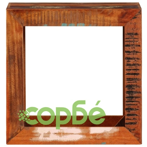 Табуретка, 40x30x40 см, регенерирано дърво масив ➤ топ цена ➤ sorbe.bg