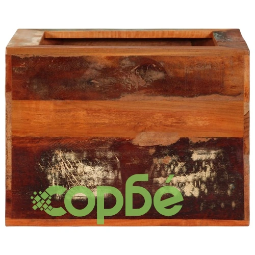 Табуретка, 40x30x40 см, регенерирано дърво масив ➤ топ цена ➤ sorbe.bg