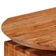 ТВ поставка, акациево дърво масив, 115x35x46 cм