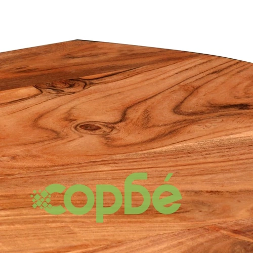 Писалище, акациево дърво масив, 120x50x77 cм ➤ топ цена ➤ sorbe.bg