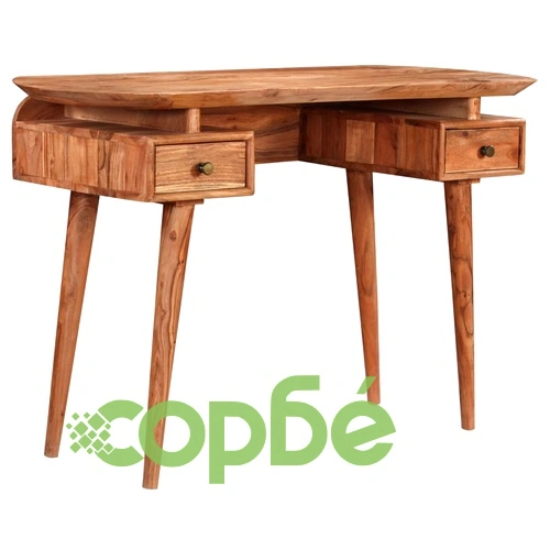 Писалище, акациево дърво масив, 120x50x77 cм ➤ топ цена ➤ sorbe.bg