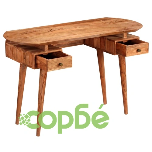 Писалище, акациево дърво масив, 120x50x77 cм ➤ топ цена ➤ sorbe.bg