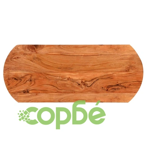 Писалище, акациево дърво масив, 120x50x77 cм ➤ топ цена ➤ sorbe.bg