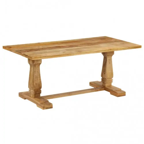 Трапезна маса, мангово дърво масив, 180x90x76 cм ➤ топ цена ➤ sorbe.bg