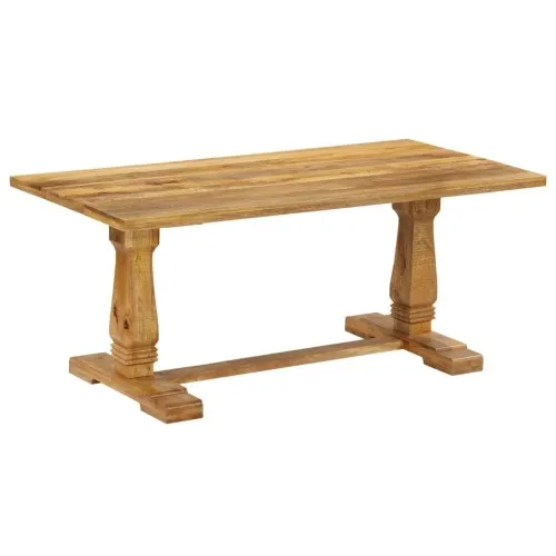 Трапезна маса, мангово дърво масив, 180x90x76 cм ➤ топ цена ➤ sorbe.bg