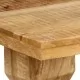Трапезна маса, мангово дърво масив, 180x90x76 cм