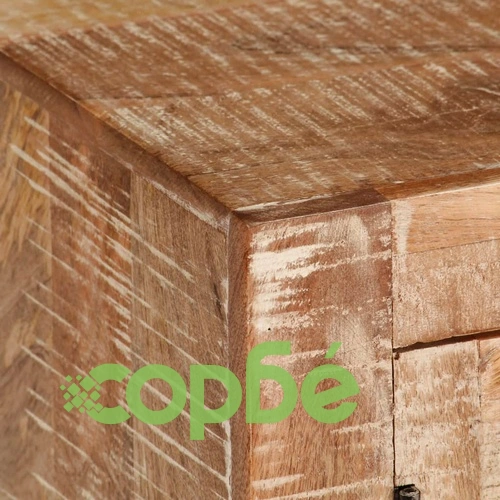 Шкаф за телевизор, груба мангова дървесина, 118x30x40 cм ➤ топ цена ➤ sorbe.bg