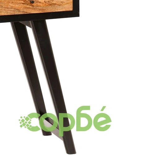 Писалище, мангово дърво масив, 120x40x76 см ➤ топ цена ➤ sorbe.bg