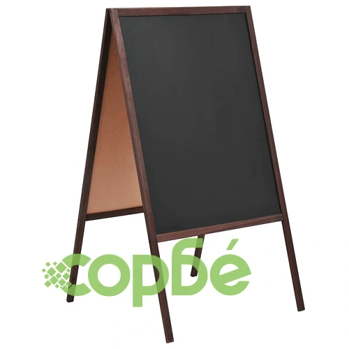 Двустранна черна дъска, кедрово дърво, свободностояща, 60x80 см на топ цена от sorbe.bg Двустранна черна дъска, кедрово дърво, свободностояща, 60x80 см ➤ топ цена ➤ sorbe.bg