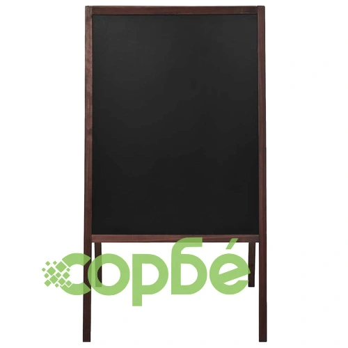 Двустранна черна дъска, кедрово дърво, свободностояща, 60x80 см на топ цена от sorbe.bg Двустранна черна дъска, кедрово дърво, свободностояща, 60x80 см ➤ топ цена ➤ sorbe.bg