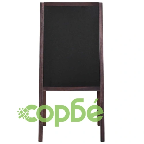 Двустранна черна дъска, кедрово дърво, свободностояща, 40x60 см на топ цена от sorbe.bg Двустранна черна дъска, кедрово дърво, свободностояща, 40x60 см ➤ топ цена ➤ sorbe.bg