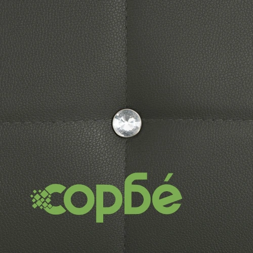 Трапезни столове, 2 бр, сиви, изкуствена кожа ➤ топ цена ➤ sorbe.bg