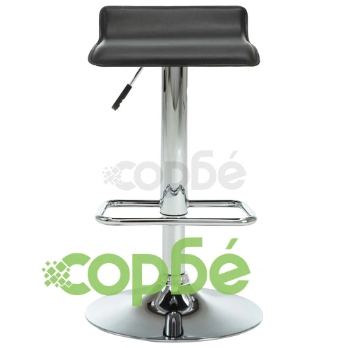 Бар табуретки, 2 бр, черни, изкуствена кожа ➤ топ цена ➤ sorbe.bg