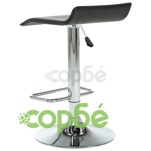 Бар табуретки, 2 бр, черни, изкуствена кожа ➤ топ цена ➤ sorbe.bg