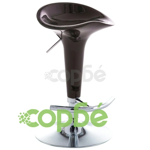 Бар табуретки, 2 бр, кафяви, пластмаса ➤ топ цена ➤ sorbe.bg