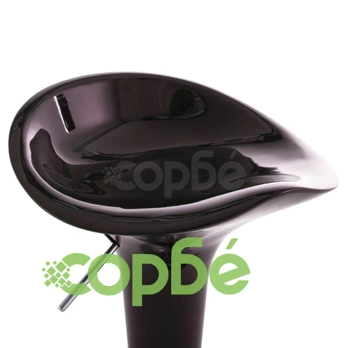 Бар табуретки, 2 бр, кафяви, пластмаса ➤ топ цена ➤ sorbe.bg