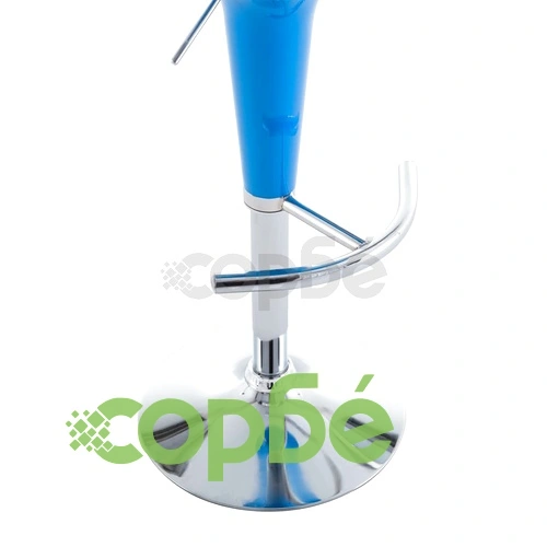 Бар табуретки, 2 бр, сини, пластмаса ➤ топ цена ➤ sorbe.bg