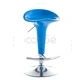 Бар табуретки, 2 бр, сини, пластмаса
