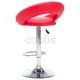 Бар табуретки, 2 бр, червени, изкуствена кожа