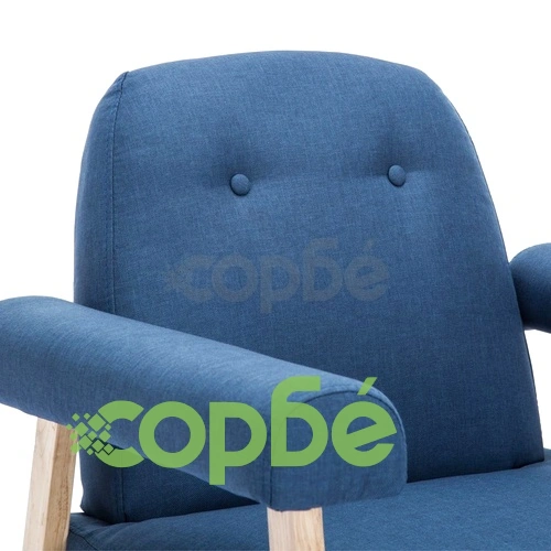 Фотьойл, син, текстил ➤ топ цена ➤ sorbe.bg