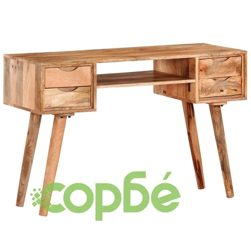 Писалище, мангово дърво масив, 115x47x76 см ➤ топ цена ➤ sorbe.bg