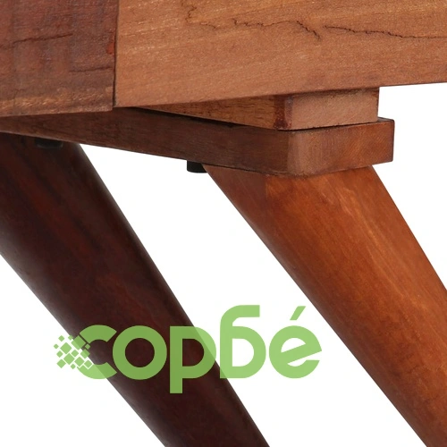 Бюфет, кафяв, регенерирано дърво масив, 110x30x75 cм ➤ топ цена ➤ sorbe.bg