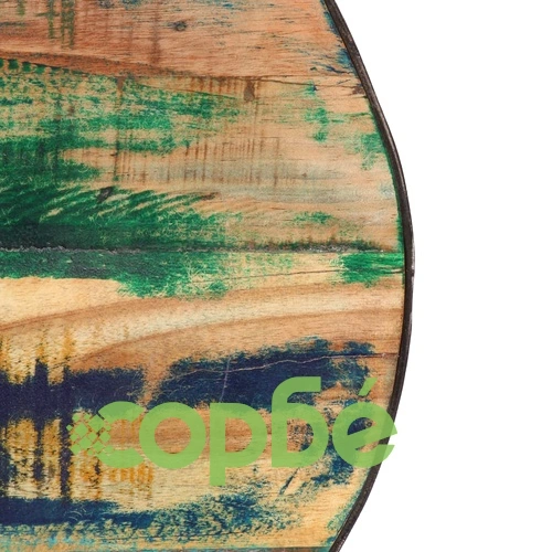 Маса за кафе, 110x60x35 см, регенерирано дърво масив ➤ топ цена ➤ sorbe.bg