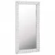 Огледало, ракита, бяло, 50x100 см