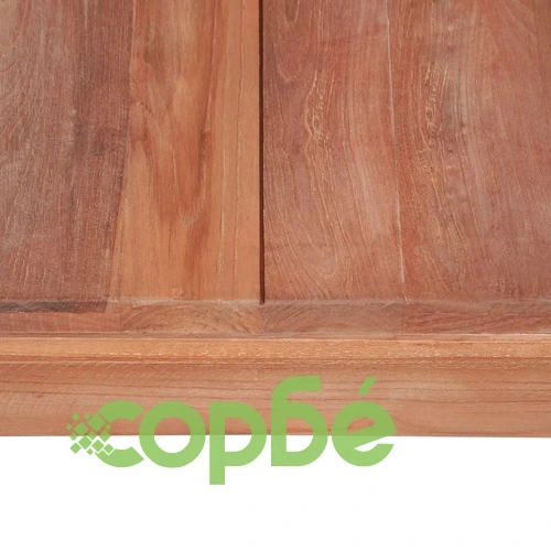 Маса за кафе тиково дърво масив с натурален финиш 60x60x40 cм ➤ топ цена ➤ sorbe.bg