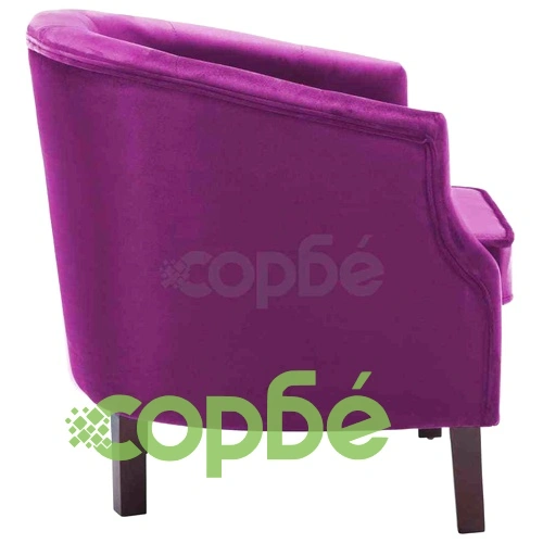 Фотьойл, лилав, кадифе ➤ топ цена ➤ sorbe.bg