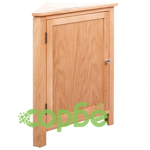 Ъглово шкафче, 59x45x80 см, дъбов масив ➤ топ цена ➤ sorbe.bg