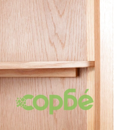 Ъглово шкафче, 59x36x180 см, дъбов масив ➤ топ цена ➤ sorbe.bg