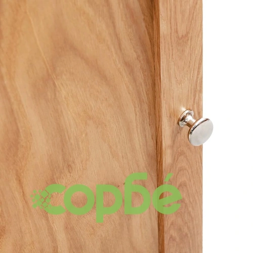 Ъглово шкафче, 59x36x180 см, дъбов масив ➤ топ цена ➤ sorbe.bg