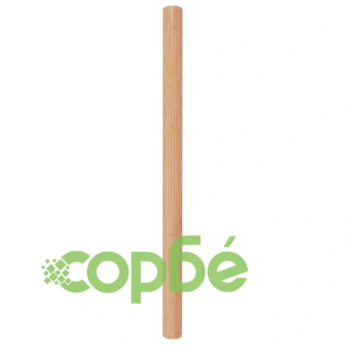 Параван за стая, бамбук, 250x165 см, натурален цвят ➤ топ цена ➤ sorbe.bg