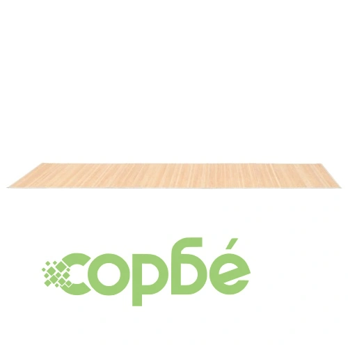 Бамбуков килим, 80x300 см, естествен цвят ➤ топ цена ➤ sorbe.bg