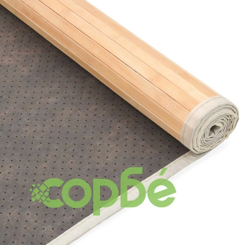 Бамбуков килим, 150x200 см, естествен цвят ➤ топ цена ➤ sorbe.bg