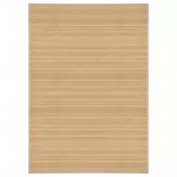 Бамбуков килим, 160x230 см, естествен цвят