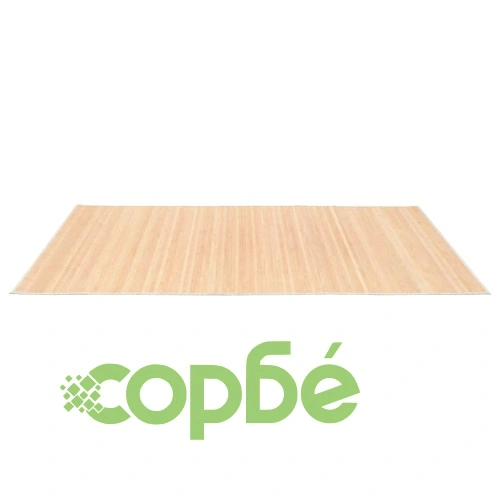 Бамбуков килим, 195x300 см, естествен цвят ➤ топ цена ➤ sorbe.bg