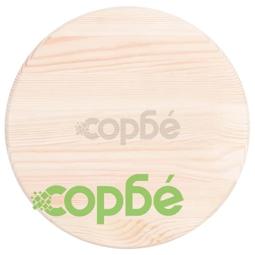 Плот за маса, натурален бор, кръгъл, 25 мм, 30 см ➤ топ цена ➤ sorbe.bg