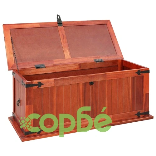 Ракла, 90x45x40 см, акациево дърво масив ➤ топ цена ➤ sorbe.bg