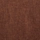 Въртящи се трапезни столове, 2 бр, кафяви, текстил