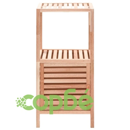 Шкаф за съхранение за баня орехово дърво масив 39,5x35,5x86 см ➤ топ цена ➤ sorbe.bg