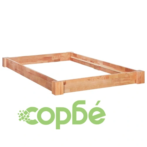 Рамка за легло, масивно дъбово дърво, 120х200 см ➤ топ цена ➤ sorbe.bg