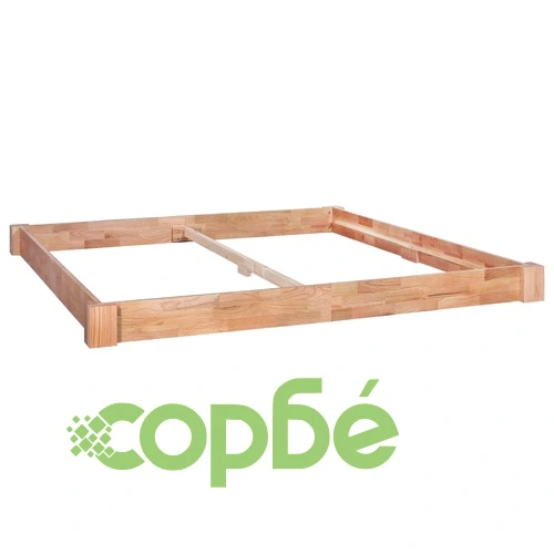 Рамка за легло, дъбов масив, 180x200 cм ➤ топ цена ➤ sorbe.bg