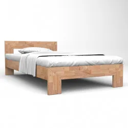 Рамка за легло, дъбов масив, 140x200 cм
